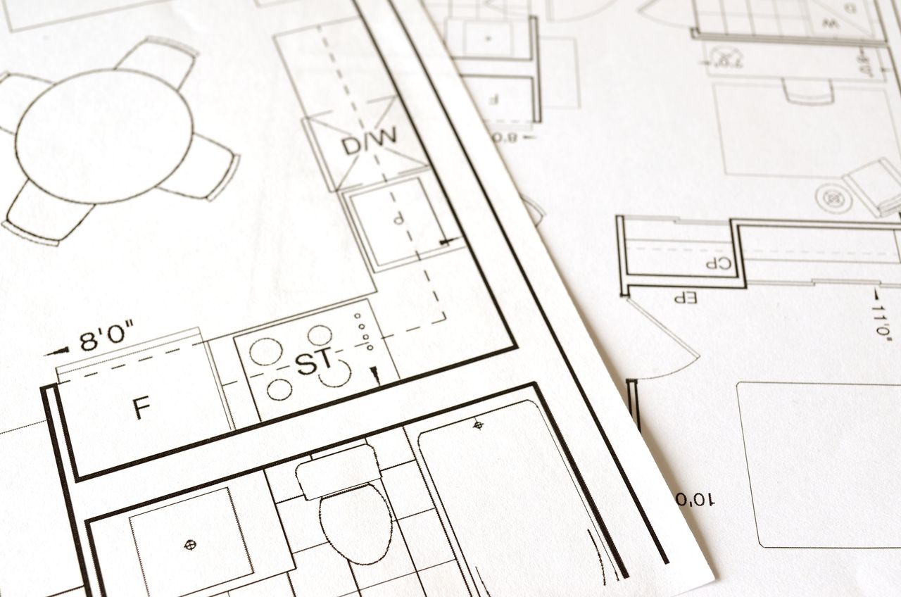 Kitchen layout plans and diagrams for home renovations in South Florida.